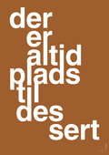 plakat: der er altid plads til dessert - cognac-Livet-A1two3