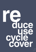 Reduce reuse recycle recover - petrol-Miljø-A1two3