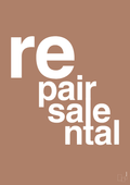 plakat: repair resale rental - cider spice-Miljø-A1two3