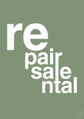 plakat: repair resale rental - jade-Miljø-A1two3