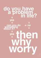 plakat: why worry - bubble shell-Charts-A1two3