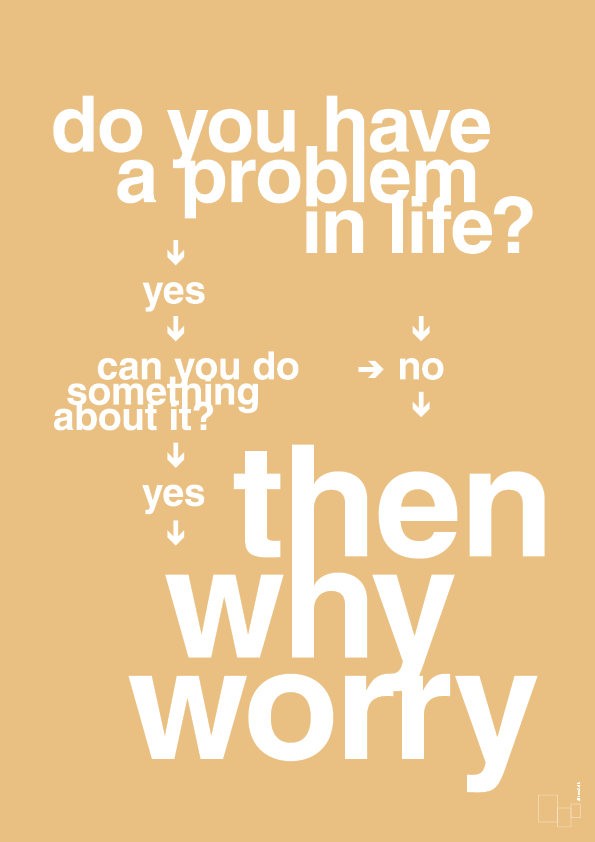 plakat: why worry - charismatic-Charts-A1two3
