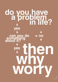 plakat: why worry - cider spice-Charts-A1two3