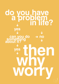 plakat: why worry - honeycomb-Charts-A1two3