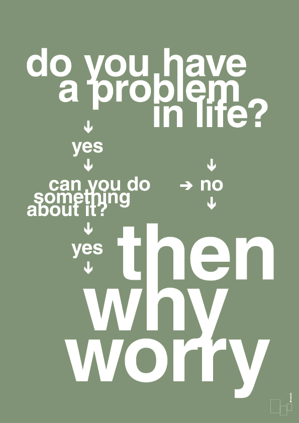 plakat: why worry - jade-Charts-A1two3
