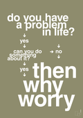 plakat: why worry - misty forrest-Charts-A1two3