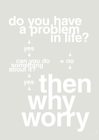 plakat: why worry