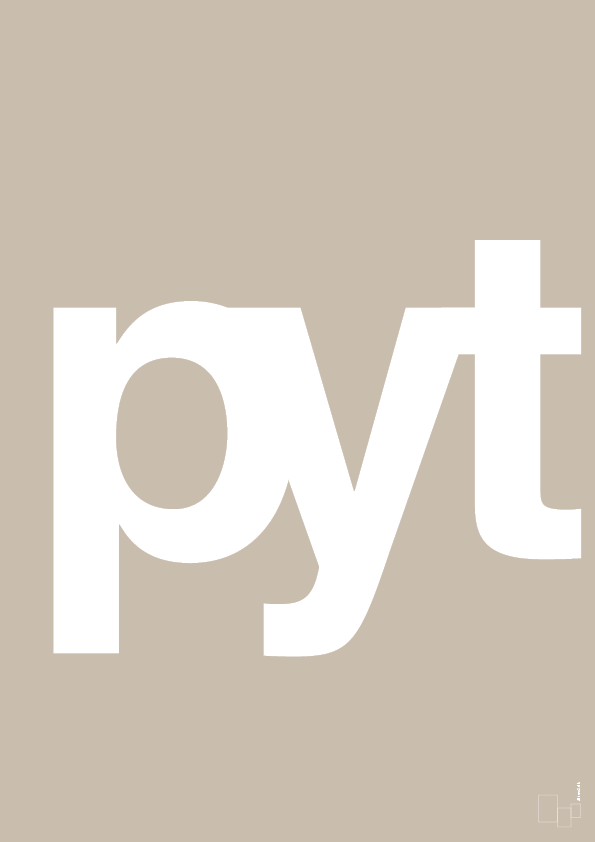 plakat: pyt - creamy mushroom-Retro-A1two3