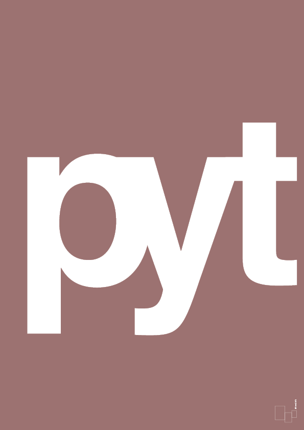 plakat: pyt - plum-Retro-A1two3