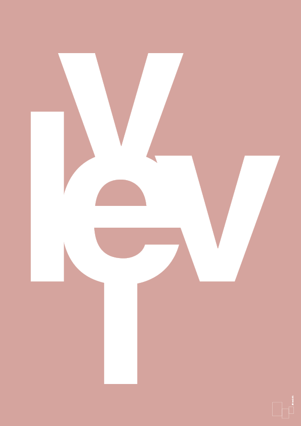 plakat: lev vel - bubble shell-Retro-A1two3