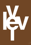 plakat: lev vel - dark brown-Retro-A1two3
