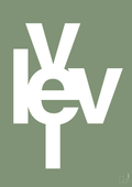 plakat: lev vel - jade-Retro-A1two3