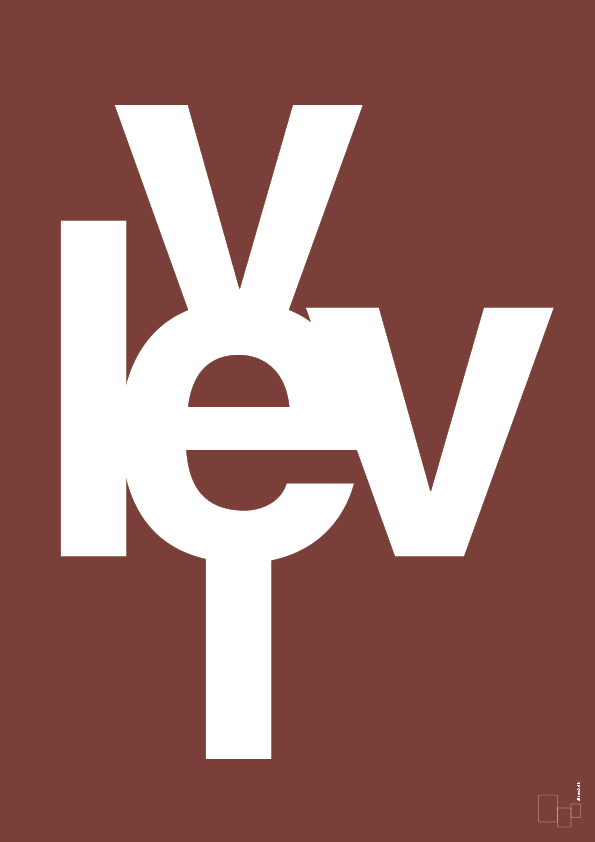 plakat: lev vel - red pepper-Retro-A1two3