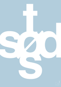 plakat: sød tøs - heavenly blue-Retro-A1two3