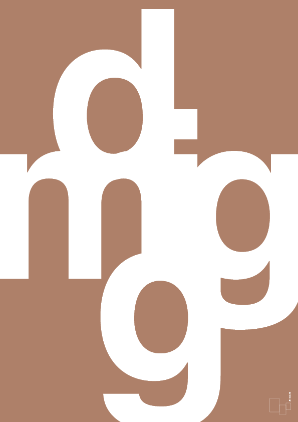 plakat: dig mig - cider spice-Retro-A1two3