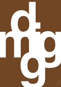 plakat: dig mig - dark brown-Retro-A1two3