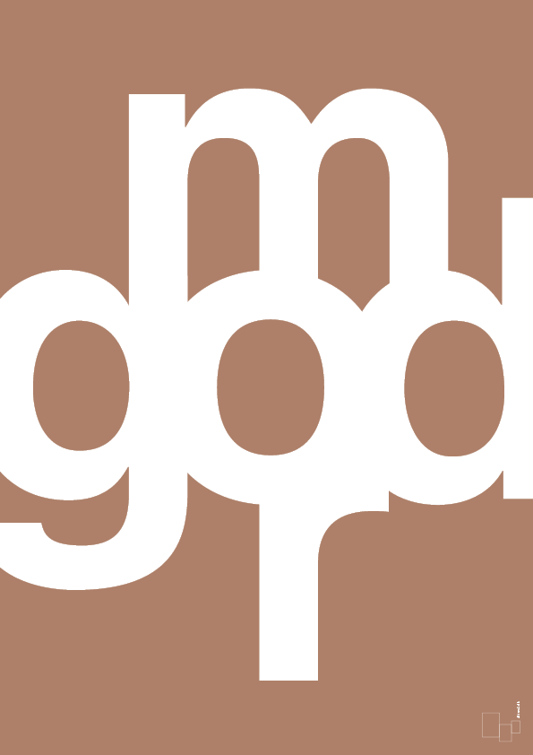 plakat: god mor - cider spice-Retro-A1two3