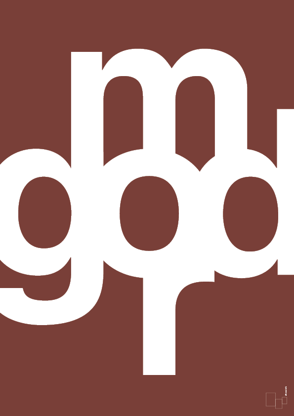 plakat: god mor - red pepper-Retro-A1two3