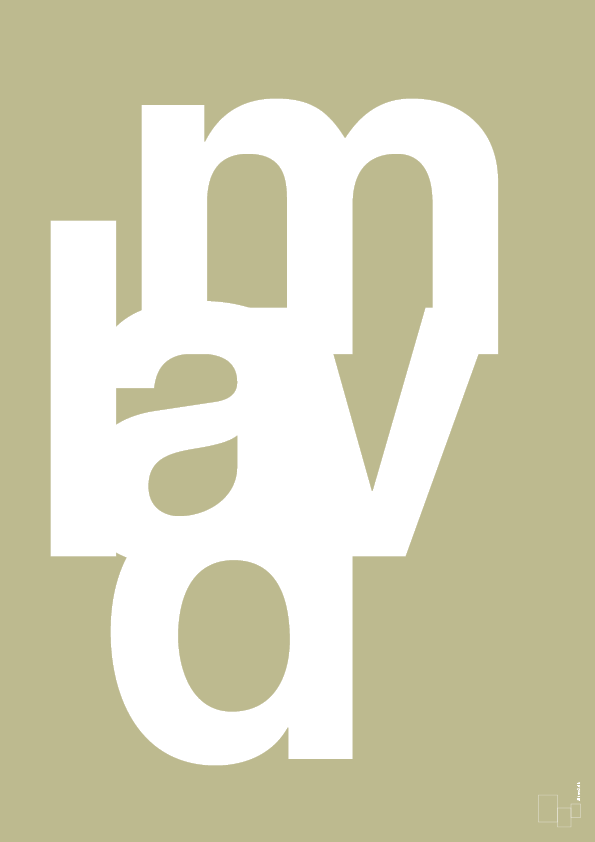 plakat: lav mad - back to nature-Retro-A1two3