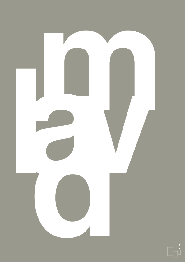 plakat: lav mad - battleship gray-Retro-A1two3