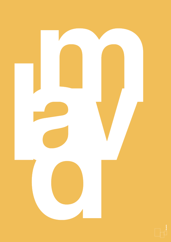 plakat: lav mad - honeycomb-Retro-A1two3