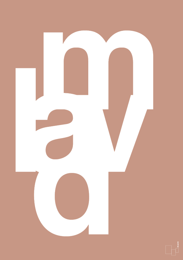 plakat: lav mad - powder-Retro-A1two3