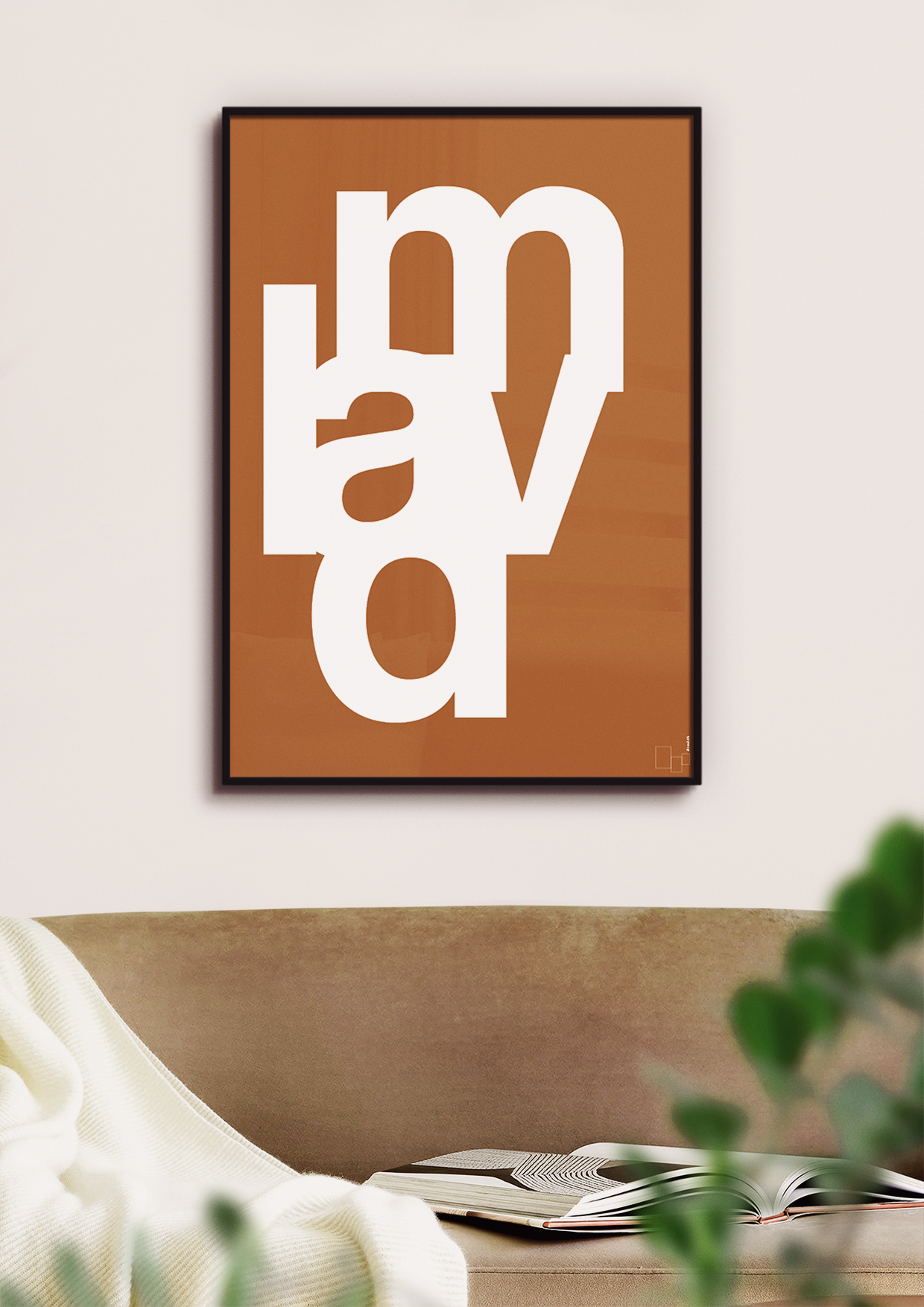 plakat: lav mad - light rose-Retro-A1two3