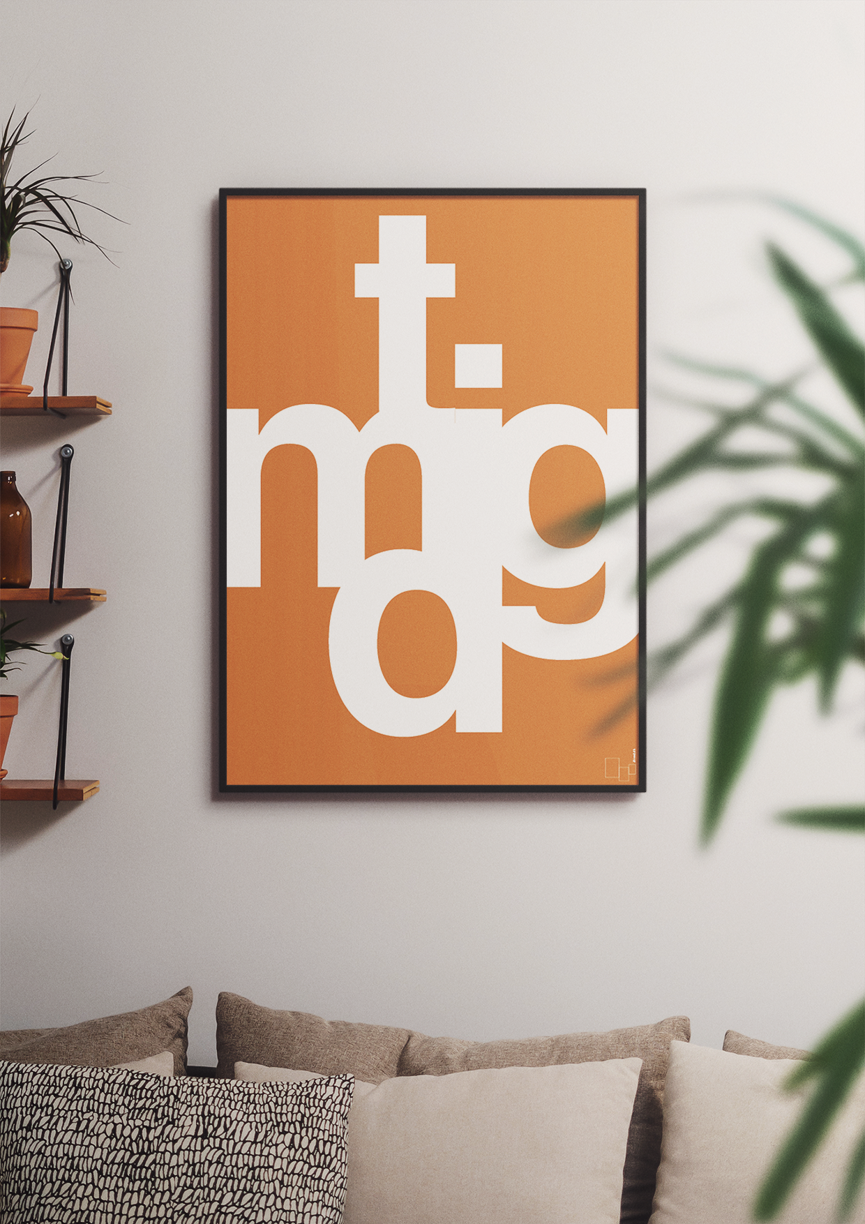 plakat: mig tid - powder-Retro-A1two3