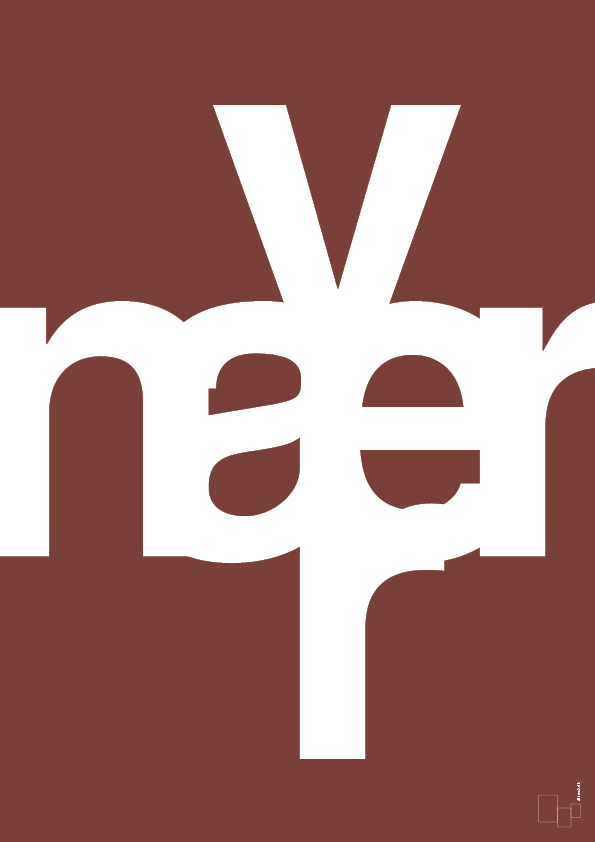 plakat: nær vær - red pepper-Retro-A1two3