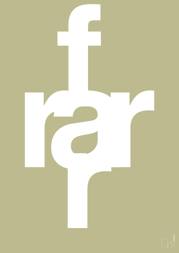 plakat: rar far - back to nature-Retro-A1two3