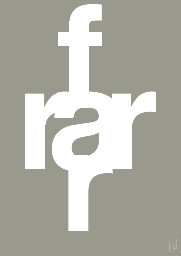 plakat: rar far - battleship gray-Retro-A1two3