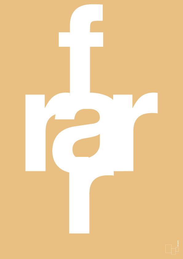 plakat: rar far - charismatic-Retro-A1two3