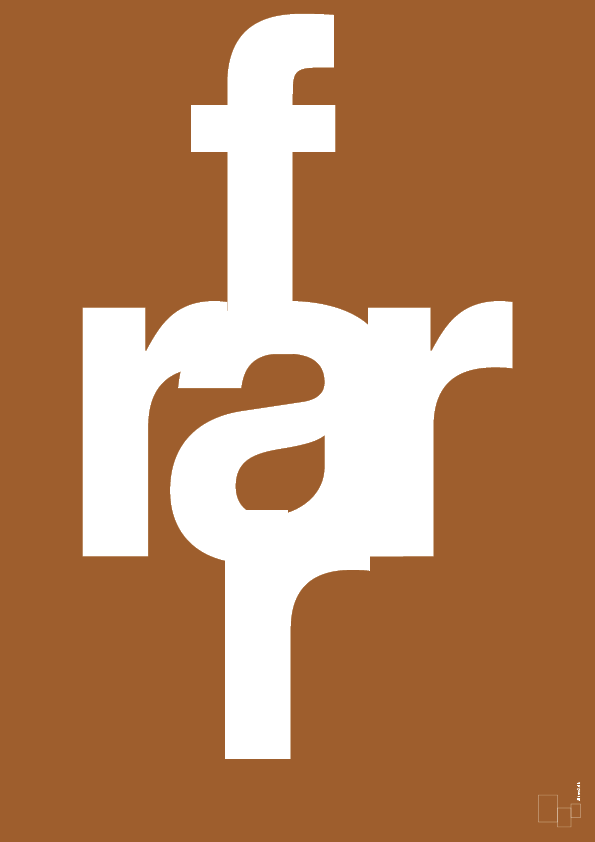 plakat: rar far - cognac-Retro-A1two3