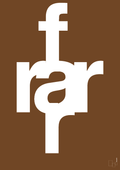 plakat: rar far - dark brown-Retro-A1two3