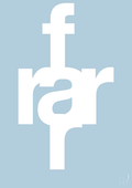 plakat: rar far - heavenly blue-Retro-A1two3