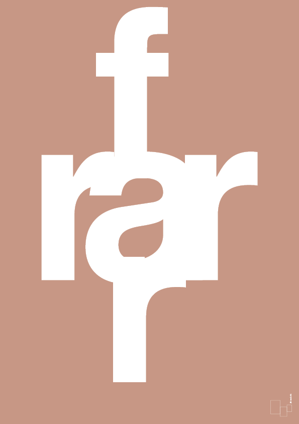 plakat: rar far - powder-Retro-A1two3