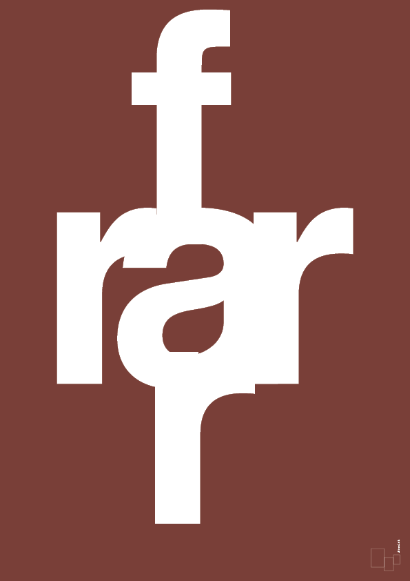 plakat: rar far - red pepper-Retro-A1two3