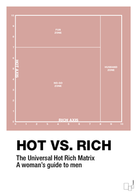 plakat: hot money matrix