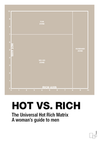 plakat: hot money matrix