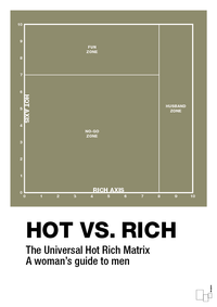 plakat: hot money matrix