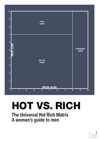 plakat: hot money matrix