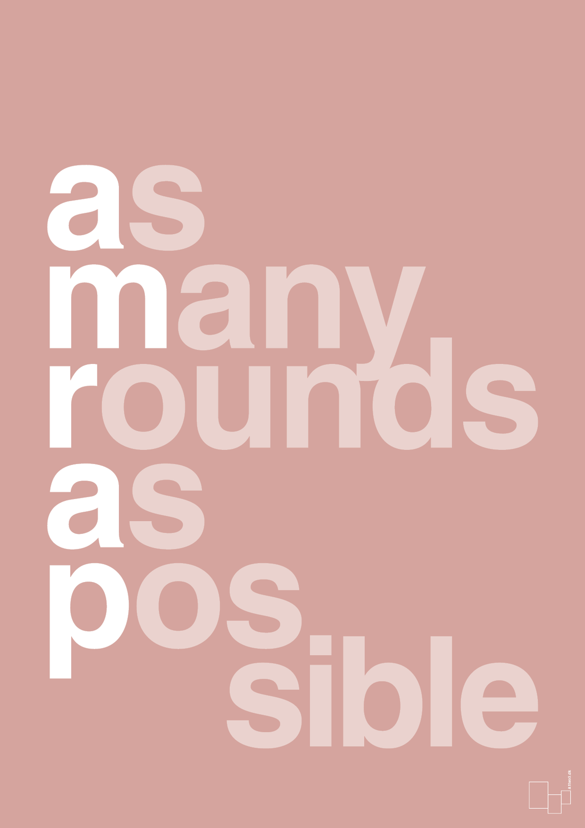 plakat: amrap - bubble shell-Fitness-A1two3