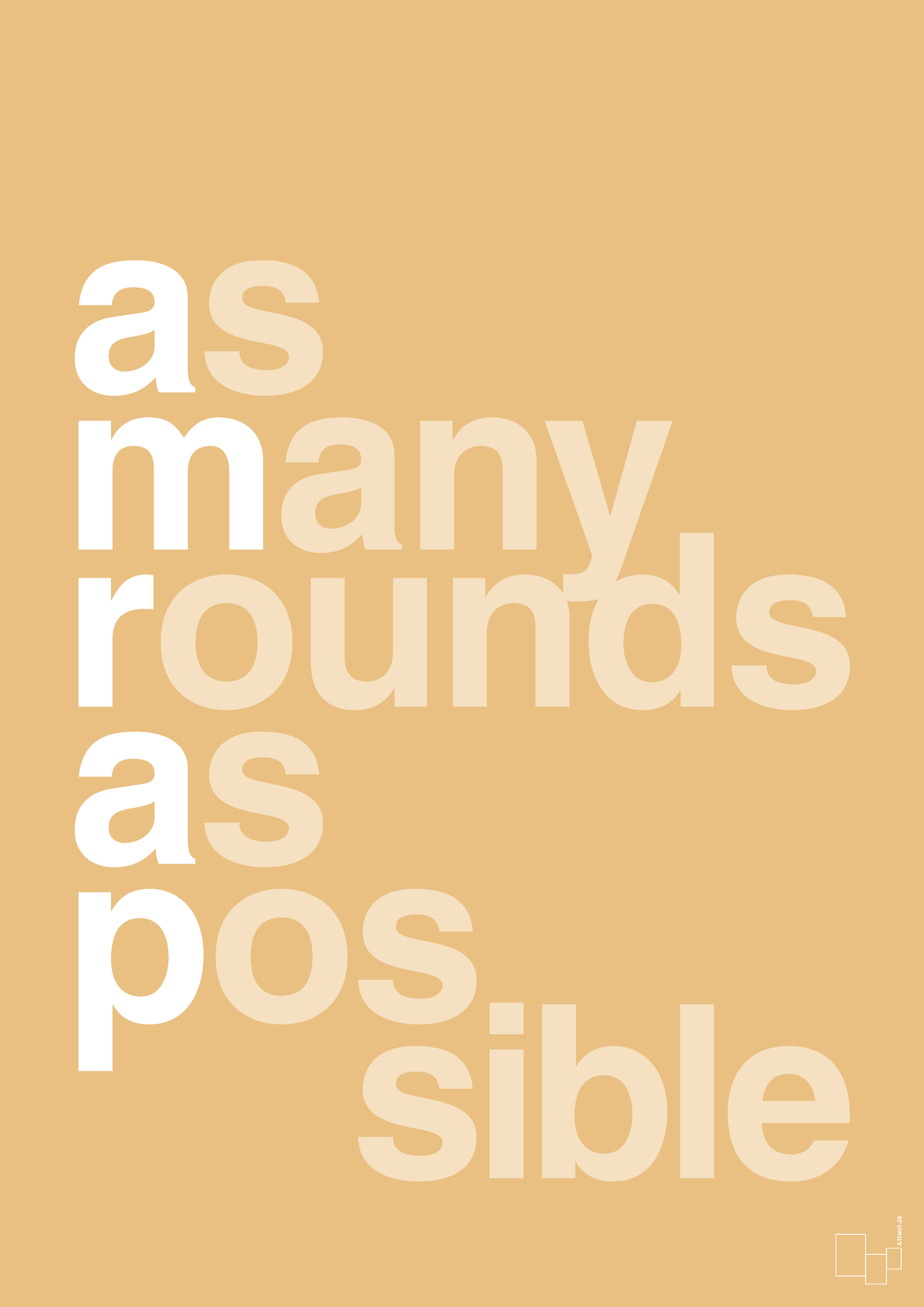 plakat: amrap - charismatic-Fitness-A1two3