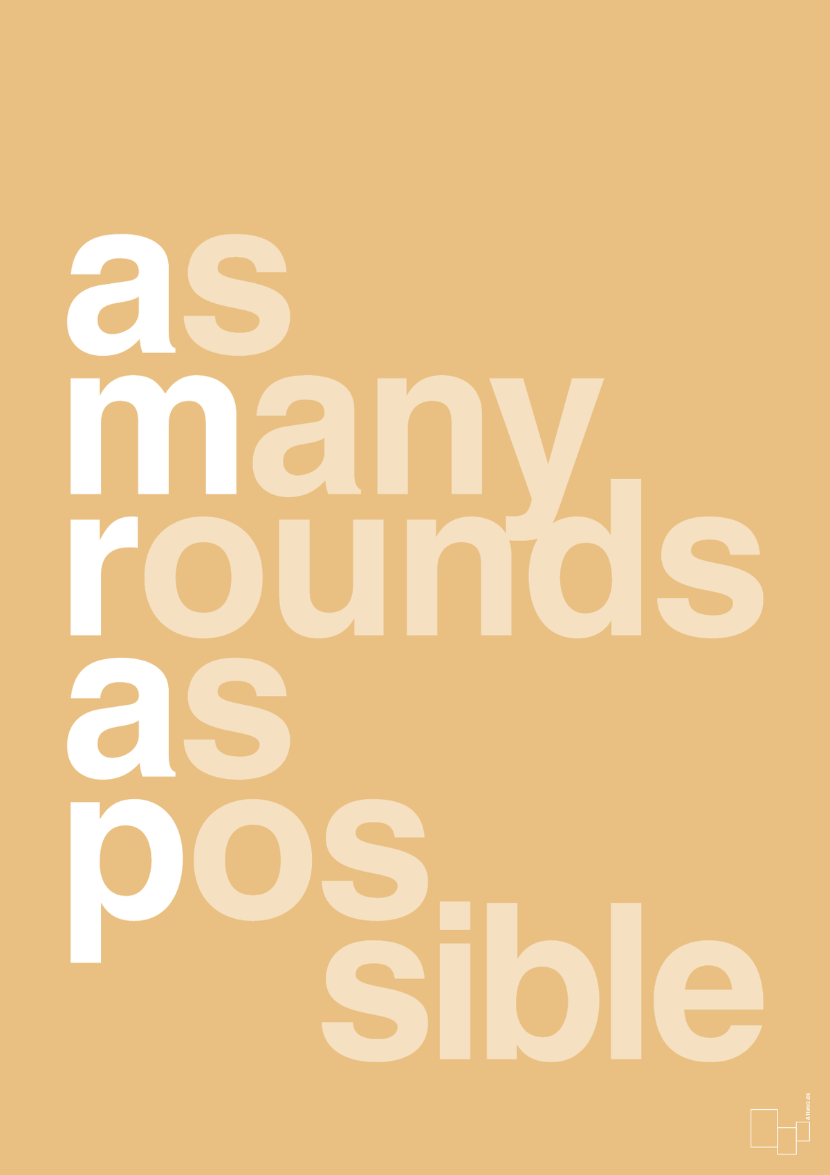 plakat: amrap - charismatic-Fitness-A1two3