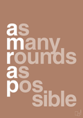 plakat: amrap - cider spice-Fitness-A1two3