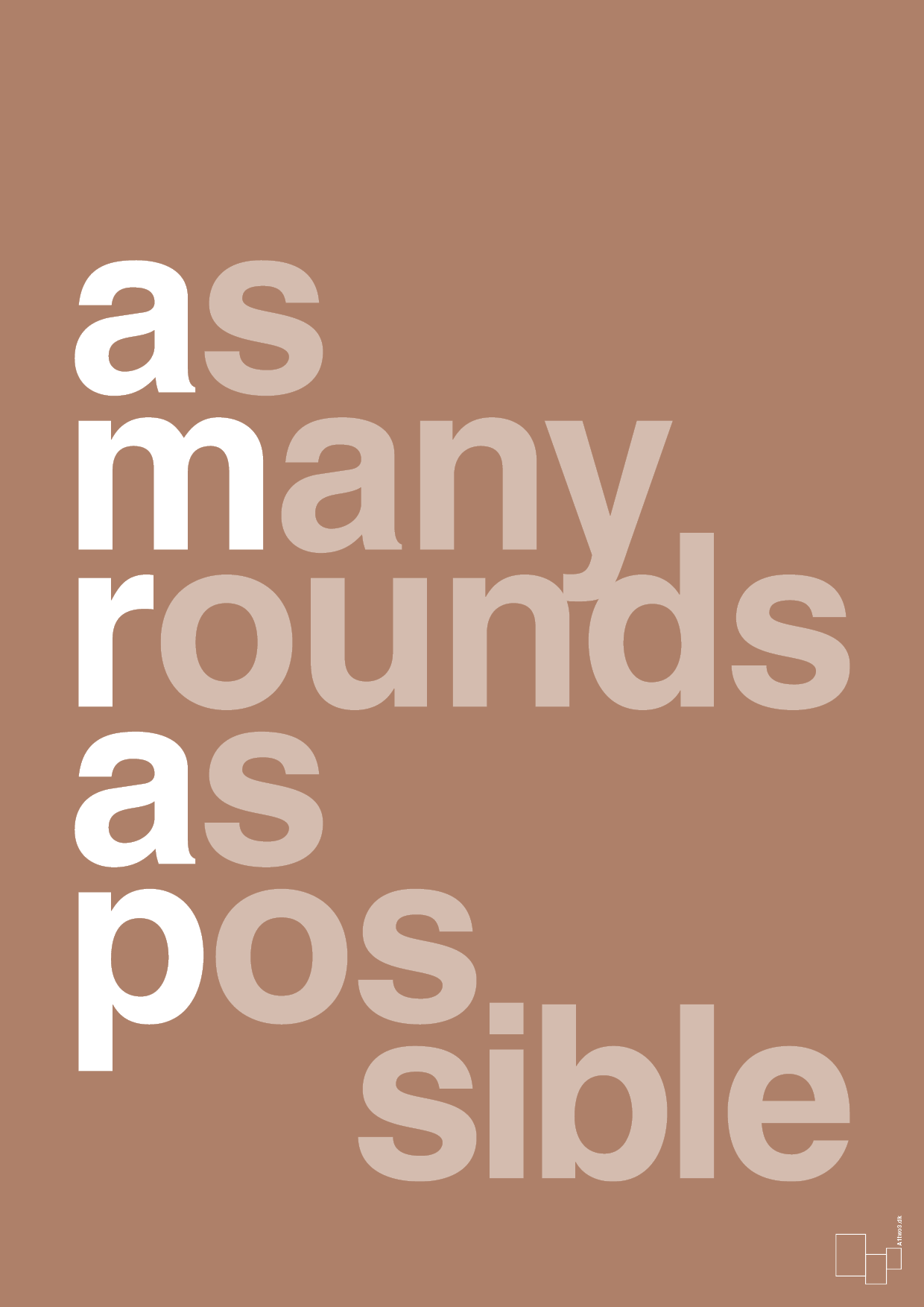 plakat: amrap - cider spice-Fitness-A1two3