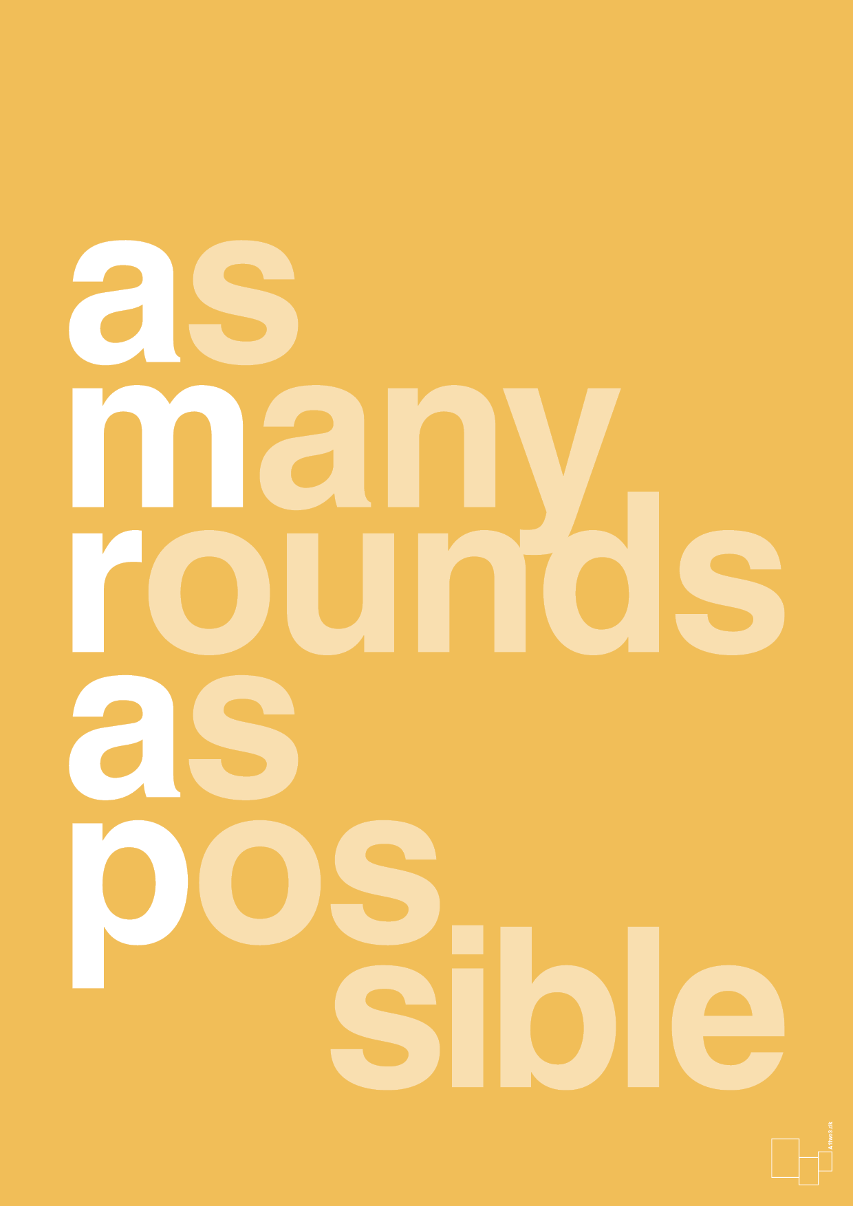 plakat: amrap - honeycomb-Fitness-A1two3
