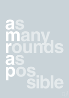 plakat: amrap - light drizzle-Fitness-A1two3