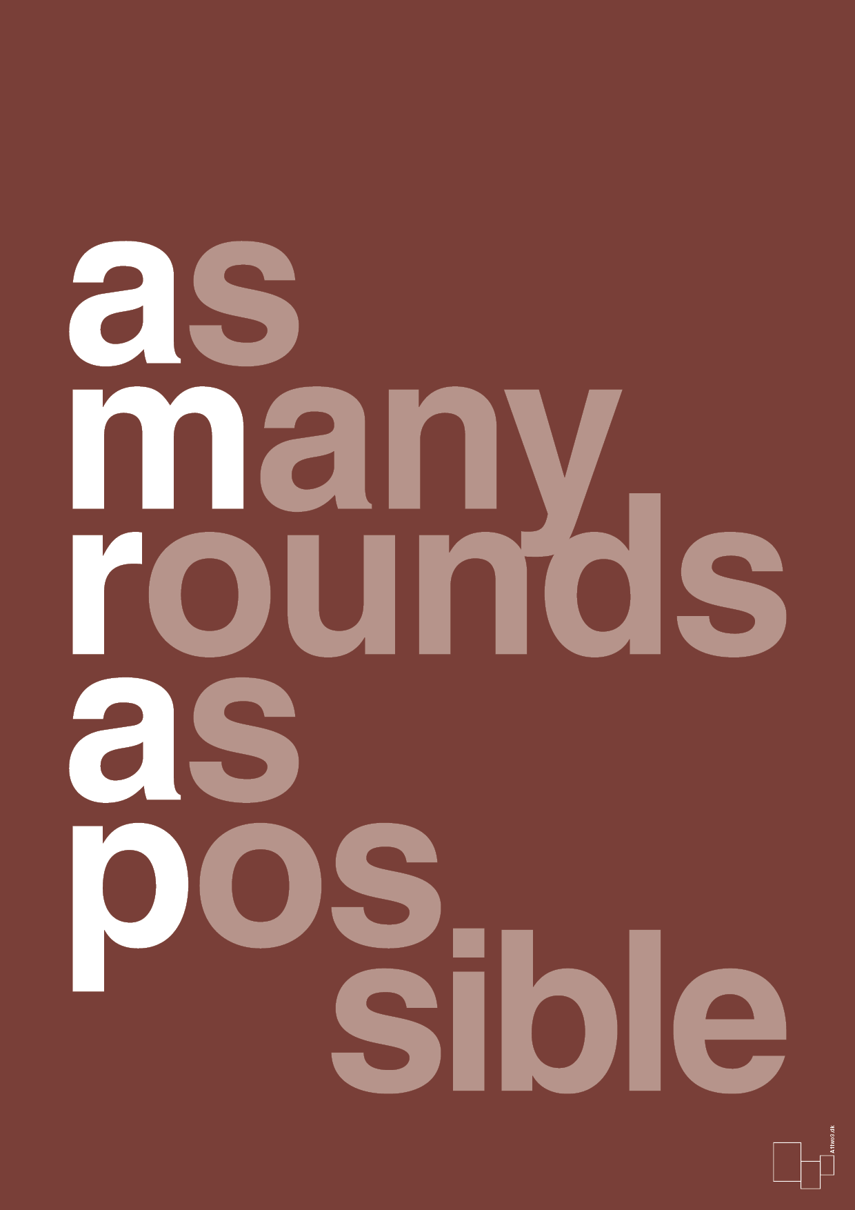 plakat: amrap - red pepper-Fitness-A1two3