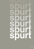 plakat: spurt - battleship gray-Retro-A1two3